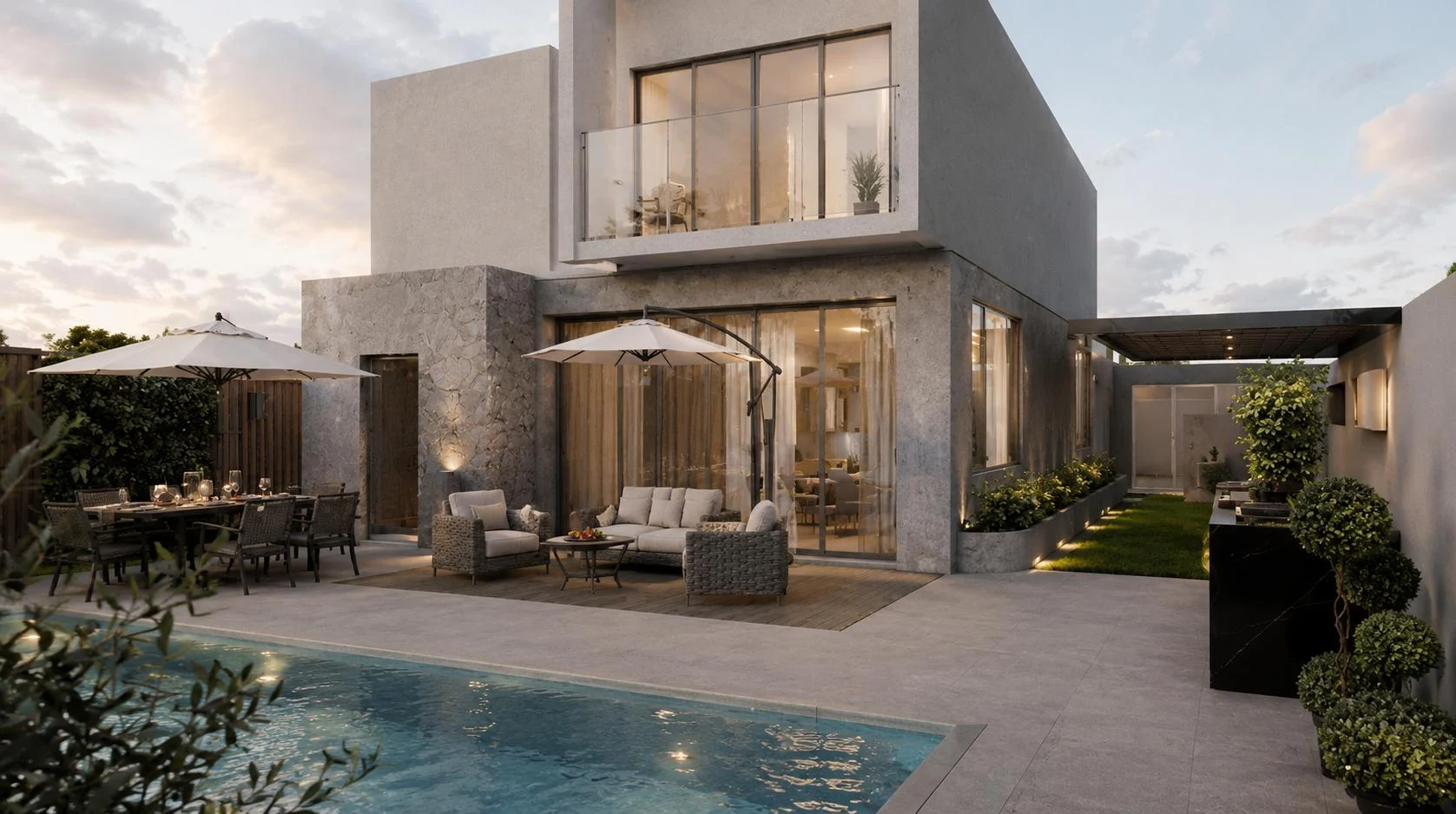 Mudon Villa — Nature in balance