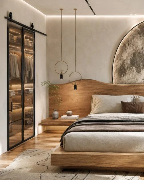 Wood & Stone Oasis — An urban industrial retreat