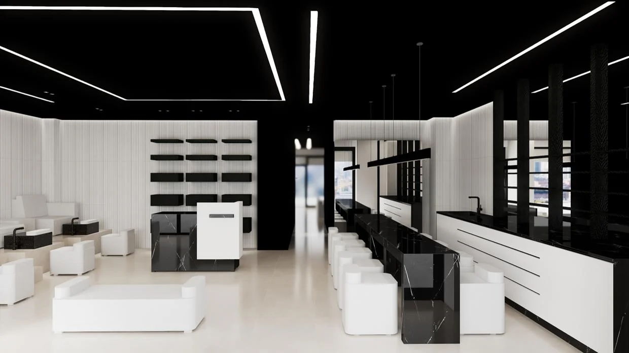 Fairynails Salon — A graphic beauty concept